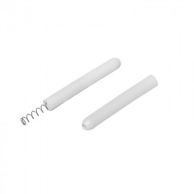 10 Embouts à ressort pour jonc en acier plastifié Ø4mm