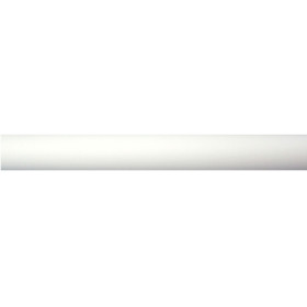 Tringle rideau Ø28 mm blanc grainé 150 cm