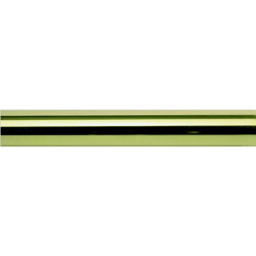 Tringle rideau Ø20 mm laiton verni 200 cm