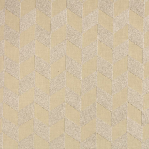 Tissu à rayures Madison ficelle Thevenon