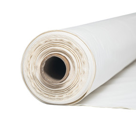 Calle blanche coton 140 g/m² largeur 240 cm, rouleau de 35m