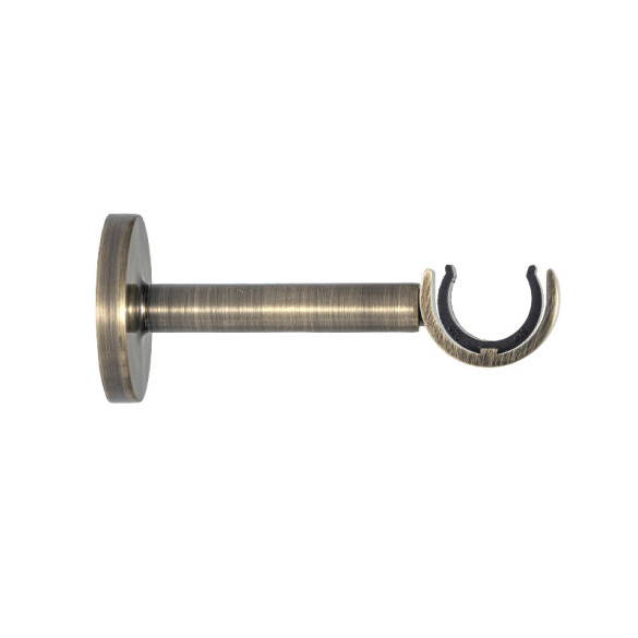 Support extensible mur et plafond Ø28 mm Bronze 110-160 mm