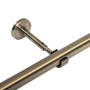 Support extensible mur et plafond Ø28 mm Bronze 110-160 mm