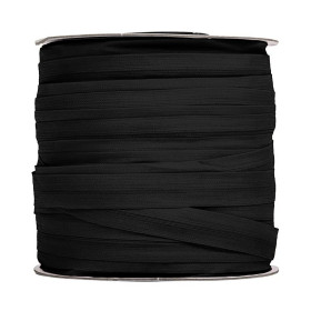 Fermeture à glissière 4mm noir - rouleau de 200 mètres