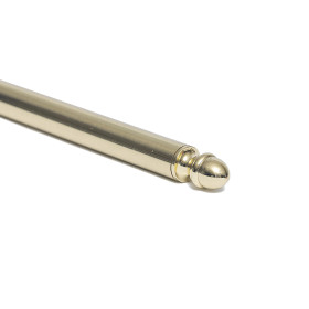 Tringle d'escalier ø14mm laiton poli 100 cm