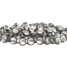 100 clous tapissier diamant bronze Ø11mm