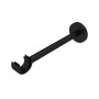 Support extensible mur et plafond Ø20 mm Noir Mat 190-300 mm