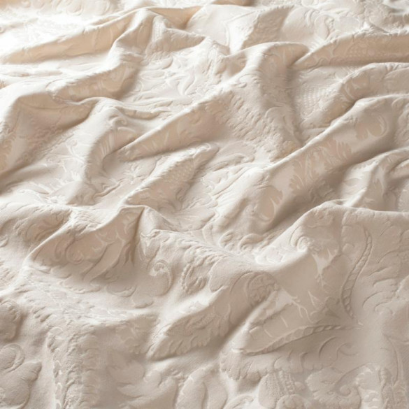 Jacquard tissé royal beige Jab