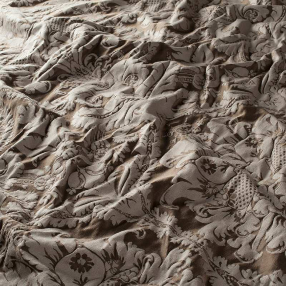 Jacquard tissé royal chataigne Jab