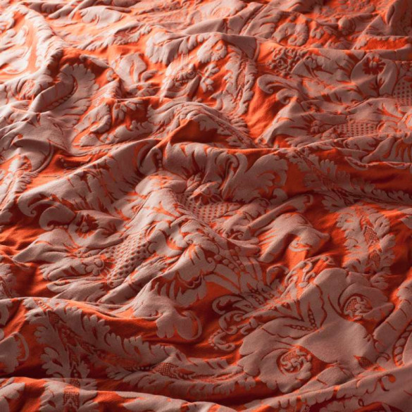 Jacquard tissé royal cornaline Jab