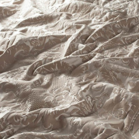 Jacquard tissé royal café Jab