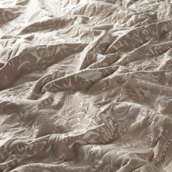Jacquard tissé royal café Jab