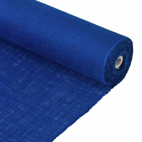 Toile de jute bleu 330 gr/m² 140 cm - 25m
