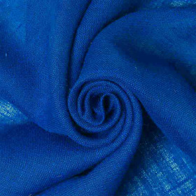Toile de jute bleu - 330 gr/m² - 140 cm