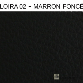 Simili cuir Loira marron foncé 02 Froca
