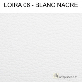 Simili cuir Loira blanc nacré 06 Froca