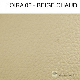 Simili cuir Loira beige chaud 08 Froca