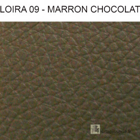 Simili cuir Loira marron chocolat 09 Froca