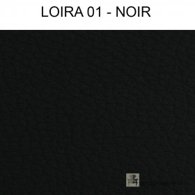 Simili cuir Loira noir 01 Froca