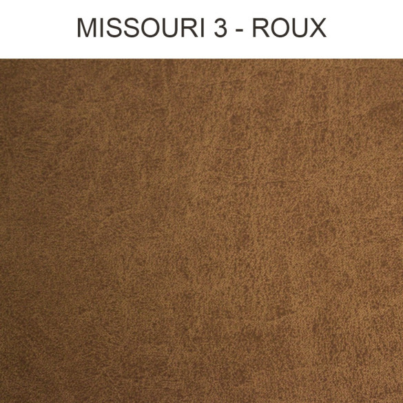 Simili cuir Missouri roux 03 Froca