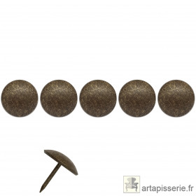 500 Clous tapissier Vieilli moyen Lentille Fer 16mm