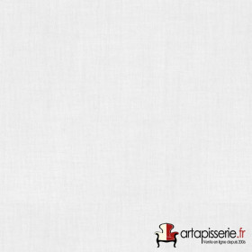 Voilage non feu etamine blanc Sotexpro M1 300 cm