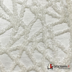 Tissu siège Gabanna blanc Froca