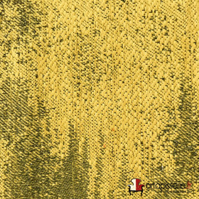 Tissu jacquard Galaxy jaune Froca