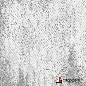 Tissu jacquard Galaxy blanc Froca