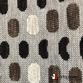 Tissu siège Bassano beige 2 Froca