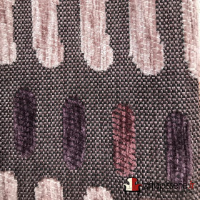 Tissu siège Bassano mauve 5 Froca