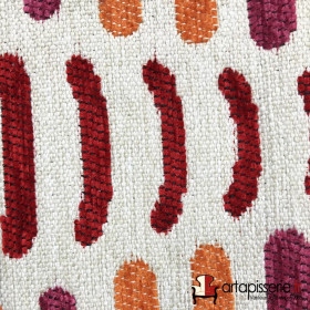 Tissu siège Bassano beige 6 Froca