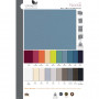 Nuancier tissu Sotexpro collection Noctis Uni Crocfeu