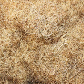 Crin animal cardé blond les 500 g