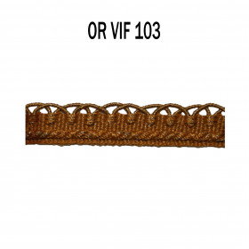 Crête annecy 12 mm or vif 4532-103 PIDF