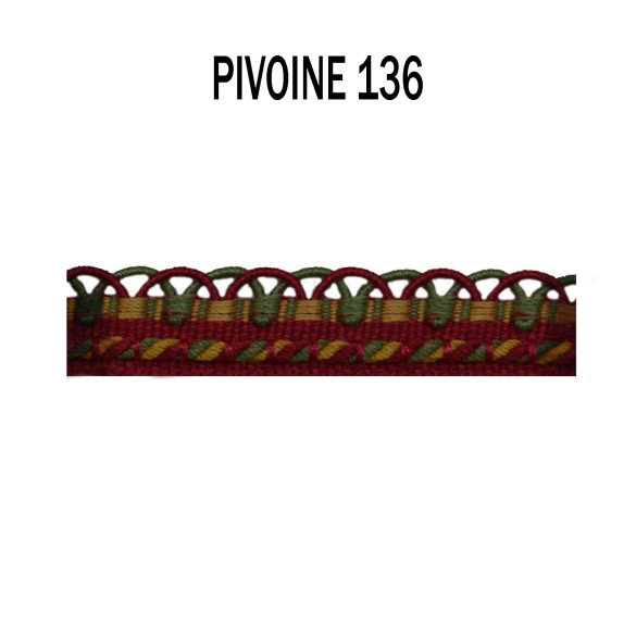 Crête annecy 12 mm pivoine 4532-136 PIDF