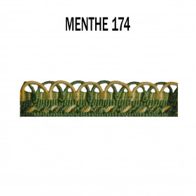Crête annecy 12 mm menthe 4532-174 PIDF