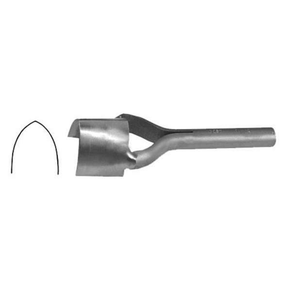 Emporte pièce à frapper en forme ogive Osborne 38 mm