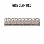 Crête les unis 12 mm gris clair 5632-011 PIDF