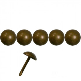 1000 clous tapissier laiton vieilli Ø8 mm