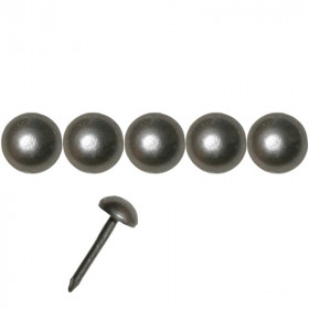 1000 clous tapissier aluminium brossé Ø6,5 mm