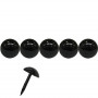 1000 clous tapissier noir brillant Ø6,5 mm