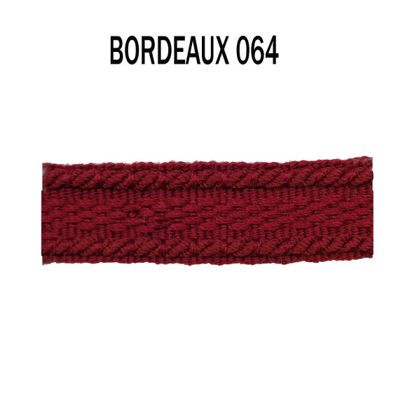Galon chaînette 15 mm bordeaux 5321-064 PIDF