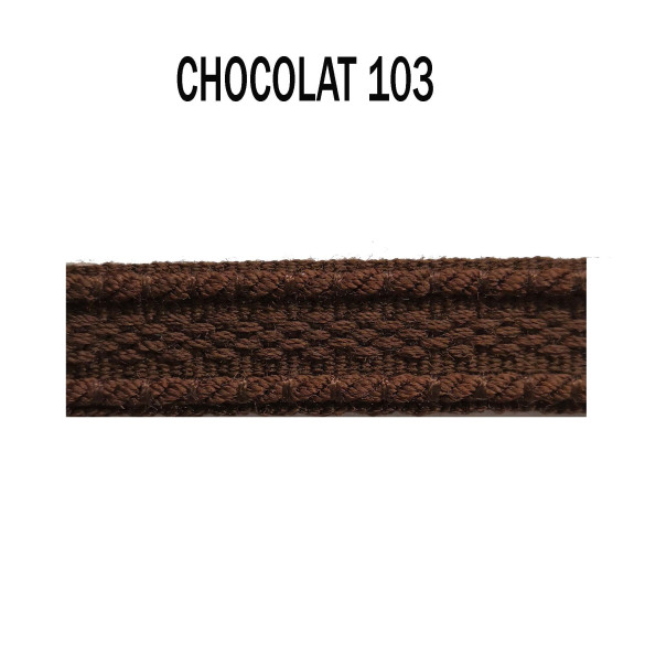 Galon chaînette 15 mm chocolat 5321-103 PIDF