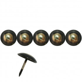 500 Clous tapissier Bronze Renaissance Lentille Fer 18 mm