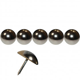 500 Clous tapissier FAM Nickelé Perle Fer 22 mm