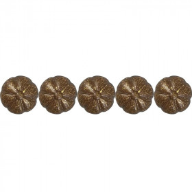 100 clous tapissier vieilli bronze marguerite Ø16 mm