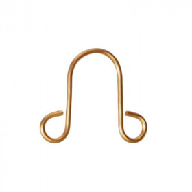 100 Crochets lyre Laiton