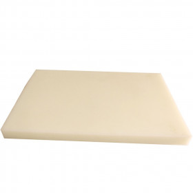 Plaque ertalon 20x15cm - épaisseur 20mm