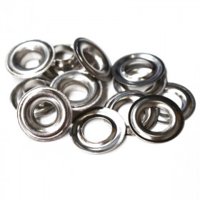 Oeillets nickelé ø7 mm Osborne N1S-1 - par 24